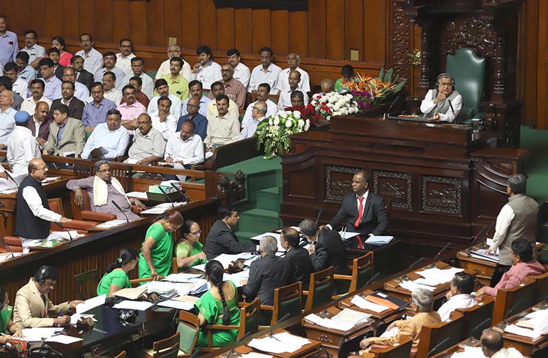 ‘ಕಾನೂನು ಸುವ್ಯವಸ್ಥೆ’ ಚರ್ಚೆಗೆ ಅರ್ಧದಿನದ ಕಲಾಪ ಆಹುತಿ